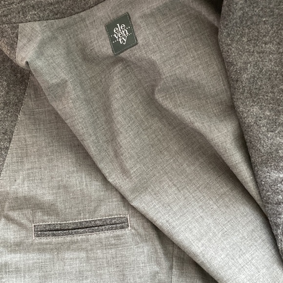 Eleventy Wool Vest, Men’s, Grey, Size M - Picture 5 of 10